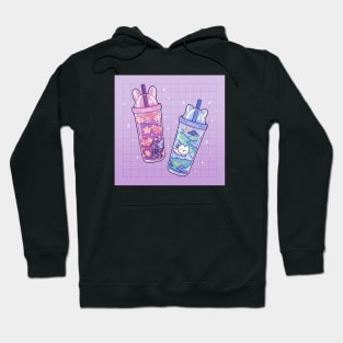 Patchi & Biru Water Bottles Hoodie